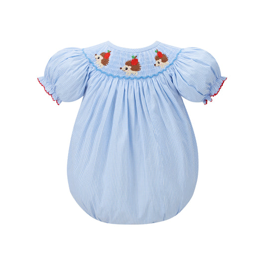 Hedgehog Smocked Bubble